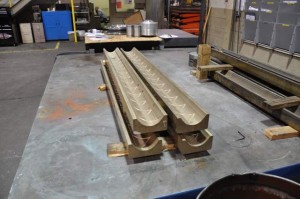 bronze toggle seats machined for jaw crusher